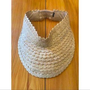 Straw visor